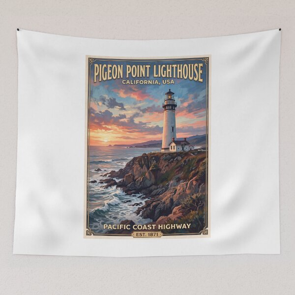 Item preview, Pigeon Point Lighthouse, USA designed and sold by Theodor Decker.