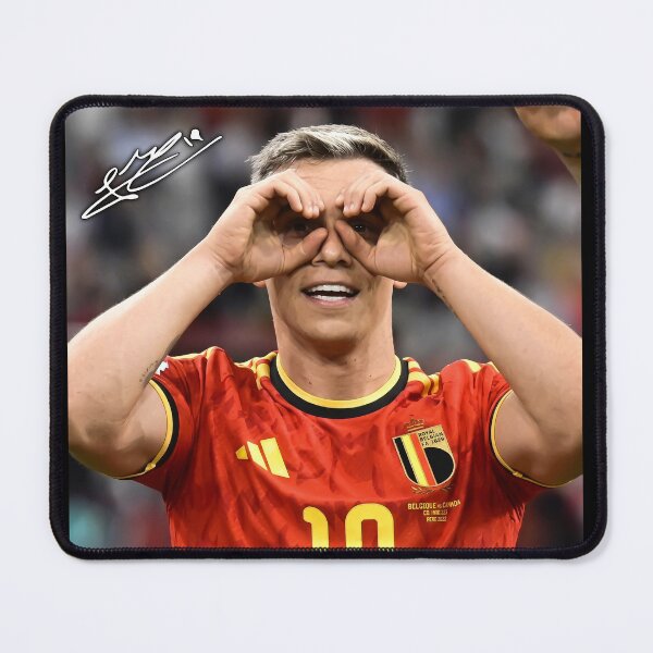 Item preview, Belgium Football World Cup-Leandro Trossard Celebration designed and sold by AlejandroRay.