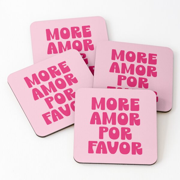 Item preview, More amor por favor (Sweet Pink Tone) designed and sold by Paigaam.