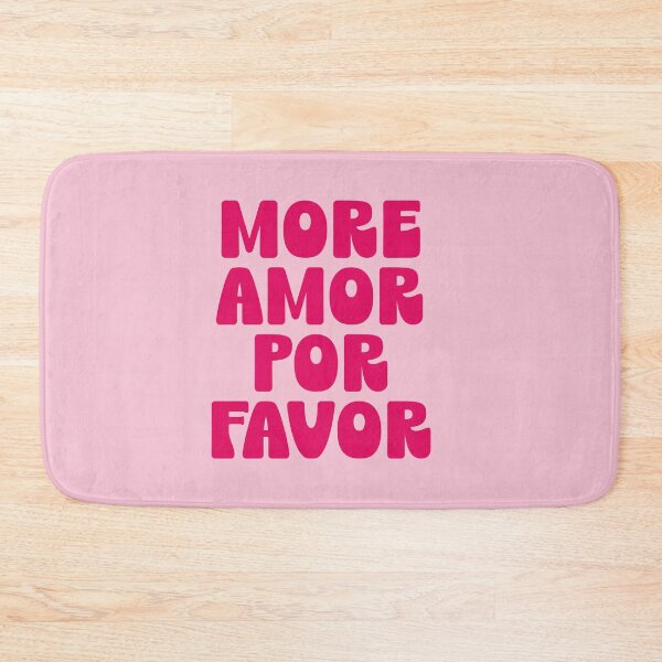 Item preview, More amor por favor (Sweet Pink Tone) designed and sold by Paigaam.