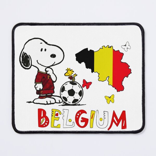 Item preview, Belgium Football World Cup Snoopy designed and sold by AlejandroRay.