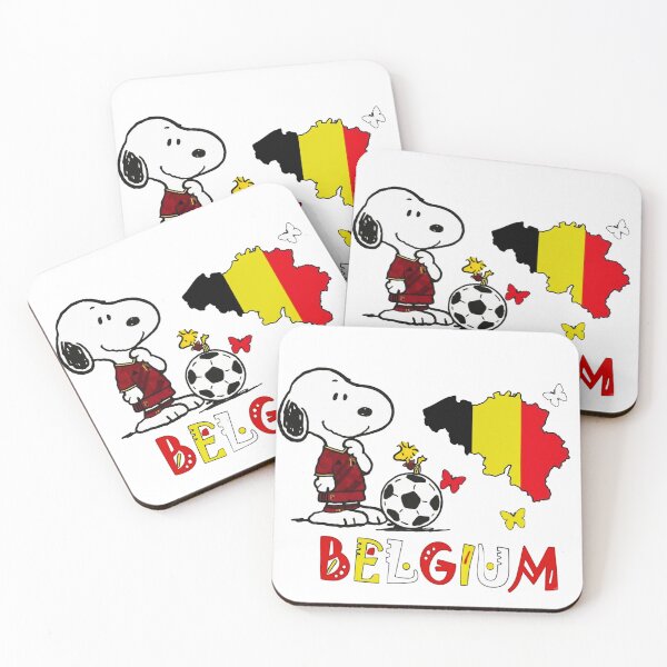 Item preview, Belgium Football World Cup Snoopy designed and sold by AlejandroRay.