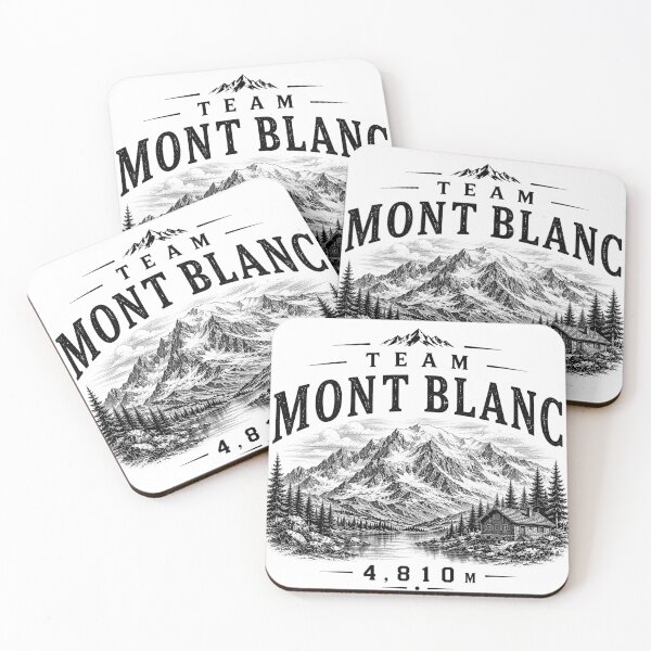 Item preview, Team Mont Blanc Mountain Hiking Design designed and sold by Miles&Moments.