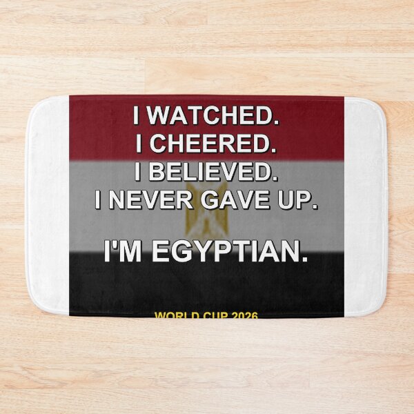 Item preview, I'm Egyptian. World Cup 2026 National Fan Design designed and sold by ariksworld.