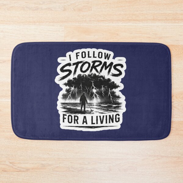 Item preview, I Follow Storms For A Living Gift Idea For Amber Hunters And Beachcombers designed and sold by Glitch-Cult.