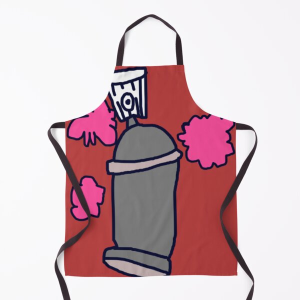 Item preview, Graffiti Spray Can Pink Paint Splash Doodle designed and sold by felixpalette.