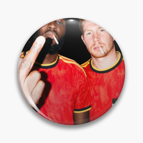 Item preview, Belgium Football Team- Lukaku x De Bruyne Middle Finger designed and sold by AlejandroRay.
