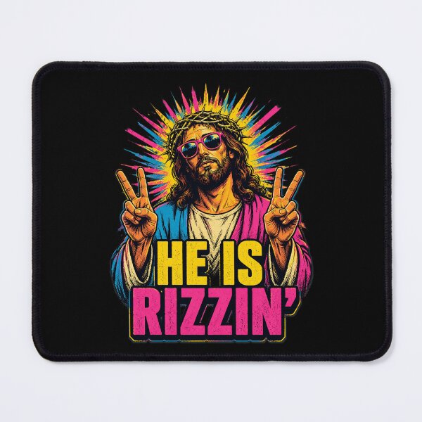 Item preview, Retro He is Rizzin Funny Jesus Has Rizzen Easter Christian designed and sold by OlakunleOloroz.