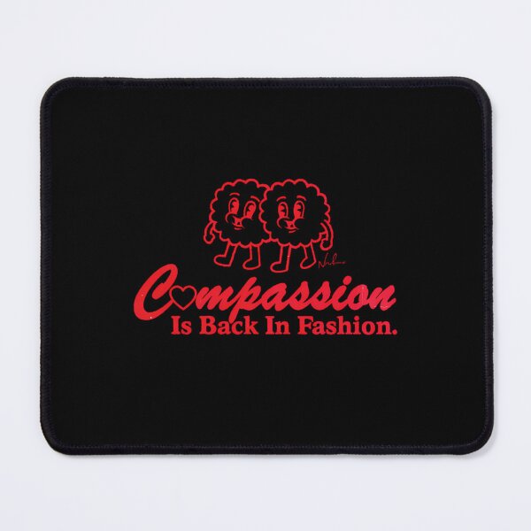 Item preview, Cute Red Mascot Characters Compassion Quote designed and sold by stillstalking.