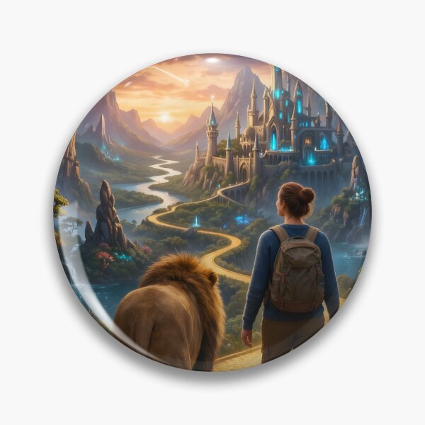 Item preview, Walking with a lion into fantasy land designed and sold by WiseBow.