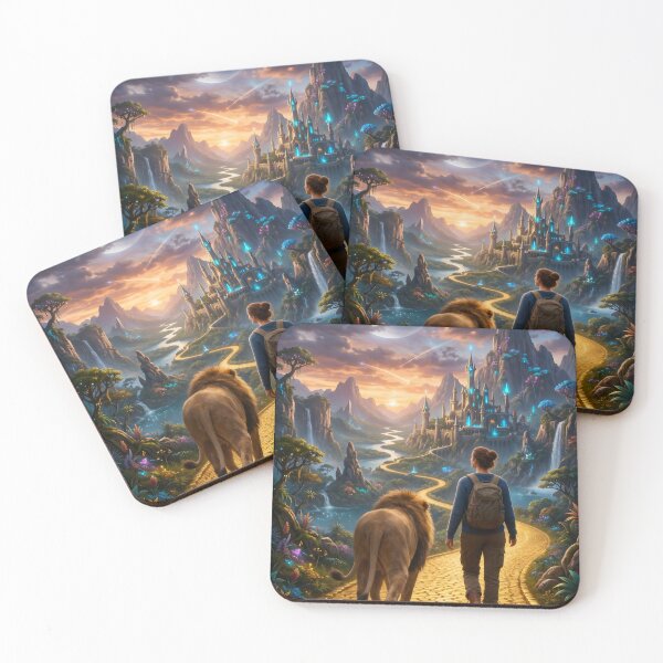 Item preview, Walking with a lion into fantasy land designed and sold by WiseBow.