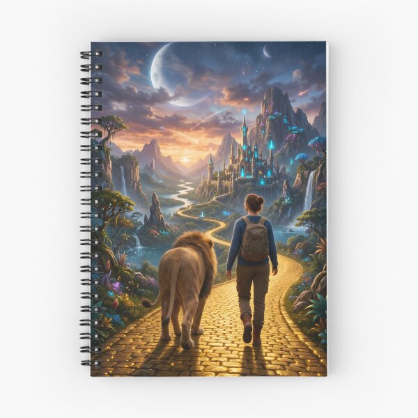 Item preview, Walking with a lion into fantasy land designed and sold by WiseBow.