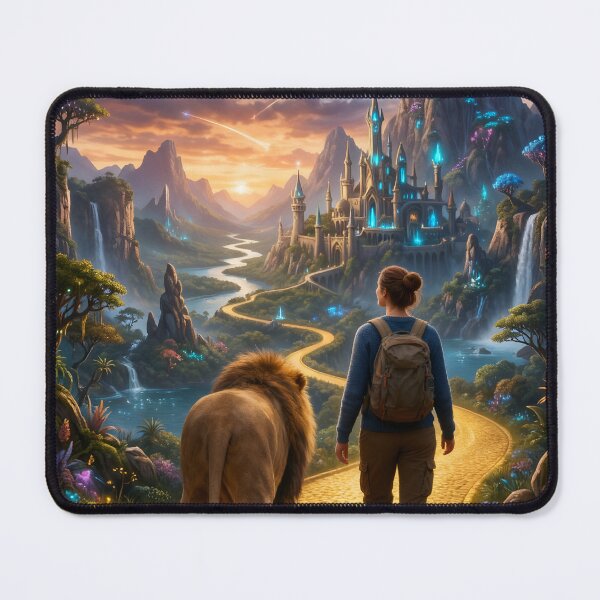 Item preview, Walking with a lion into fantasy land designed and sold by WiseBow.