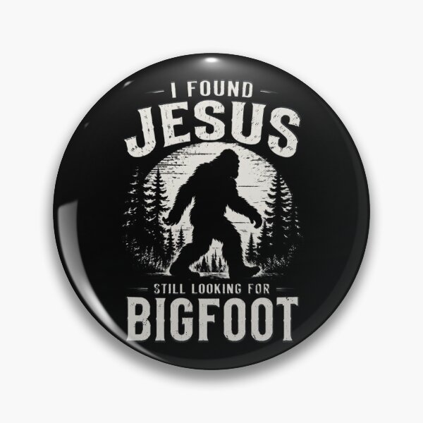 Item preview, Retro I Found Jesus Still Looking Bigfoot designed and sold by OlakunleOloroz.
