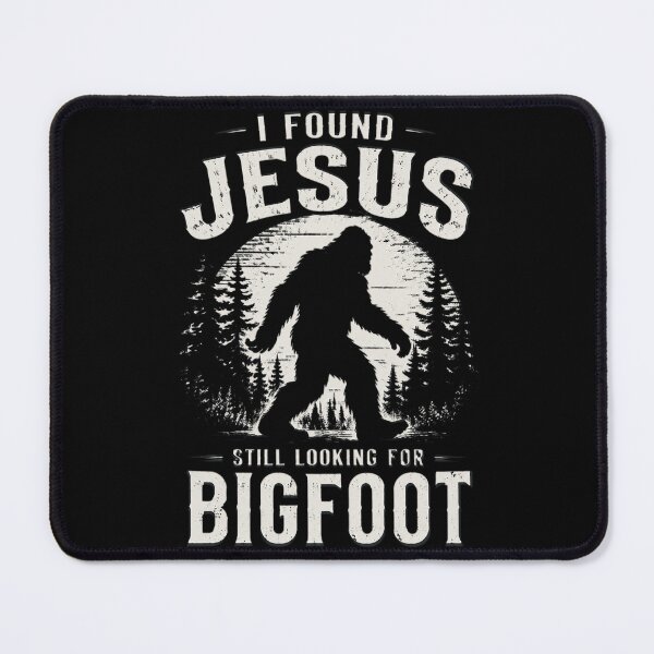 Item preview, Retro I Found Jesus Still Looking Bigfoot designed and sold by OlakunleOloroz.