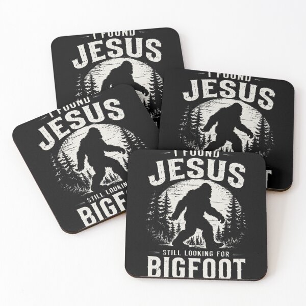 Item preview, Retro I Found Jesus Still Looking Bigfoot designed and sold by OlakunleOloroz.