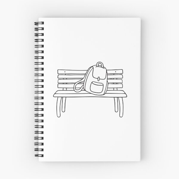 Item preview, Backpack Slumped on Wooden Bench designed and sold by rasagamastore.