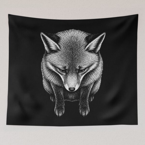 Item preview,  Sad fox Vintage Engraving Style Graphic T-Shirt designed and sold by Sivallus.