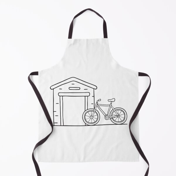 Item preview, Bicycle Near Underground Garage Entrance designed and sold by rasagamastore.