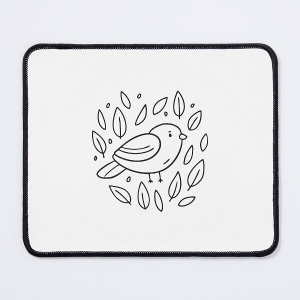 Item preview, Bird Among Fallen Leaves designed and sold by rasagamastore.