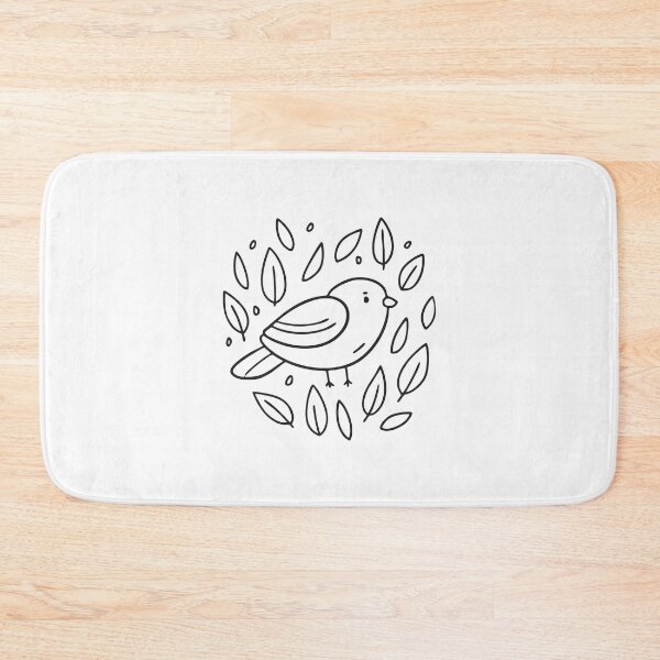 Item preview, Bird Among Fallen Leaves designed and sold by rasagamastore.