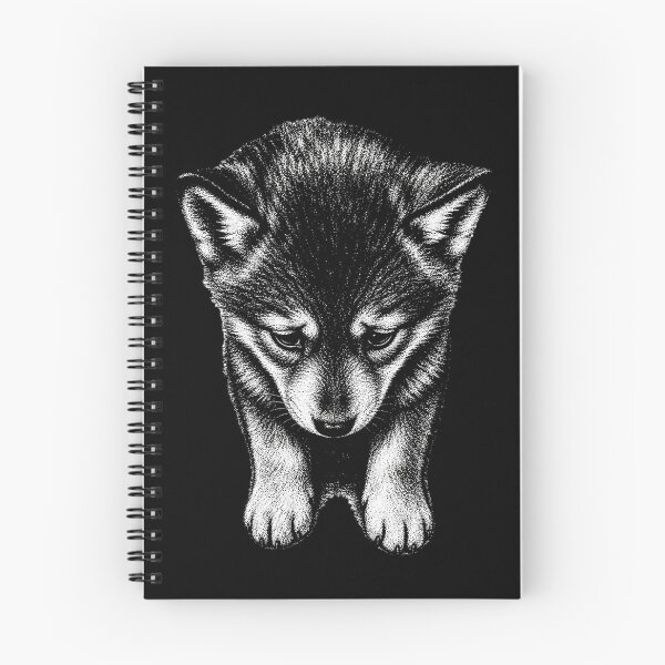 Item preview, Sad dog cub Vintage Engraving Style Graphic T-Shirt designed and sold by Sivallus.