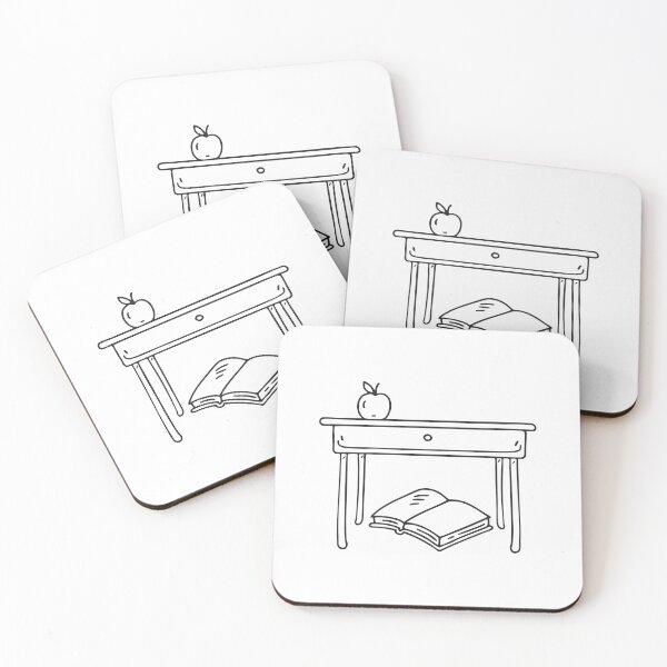 Item preview, Book Under School Desk designed and sold by rasagamastore.