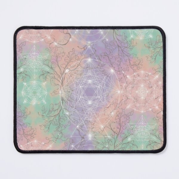 Item preview, Dreamy Pastel Floral Abstract Watercolor Art designed and sold by IntelliMindDesigns.