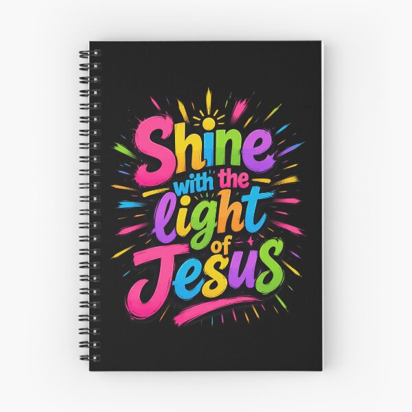 Item preview, Shine with The Light of Jesus - Proud Christian Faith Quote designed and sold by OlakunleOloroz.