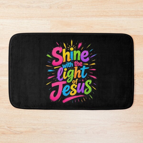 Item preview, Shine with The Light of Jesus - Proud Christian Faith Quote designed and sold by OlakunleOloroz.