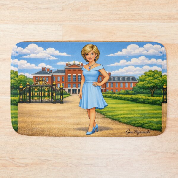 Item preview, Elegant Princess Diana at Kensington Palace July 1, 1961 to August 31, 1997  designed and sold by The Art Queen Of Michigan .