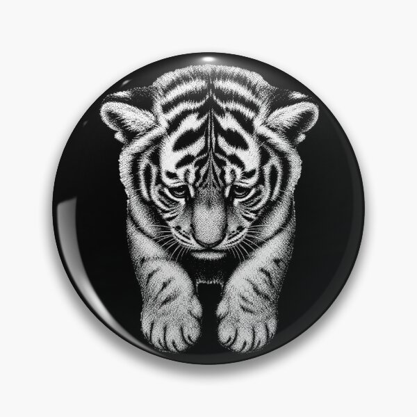 Item preview, Sad tiger cub Vintage Engraving Style Graphic T-Shirt designed and sold by Sivallus.