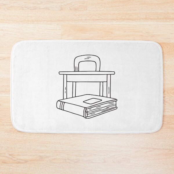 Item preview, Book Beneath Classroom Desk designed and sold by rasagamastore.