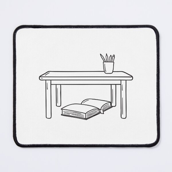 Item preview, Book Resting Under Desk designed and sold by rasagamastore.