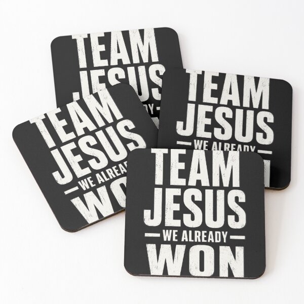 Item preview, Team Jesus We Already Won designed and sold by OlakunleOloroz.