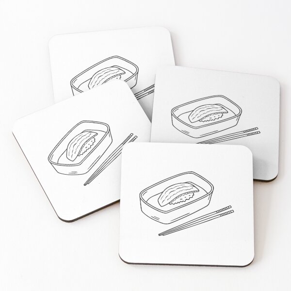 Item preview, Unagi Tray Beside Chopsticks designed and sold by rasagamastore.