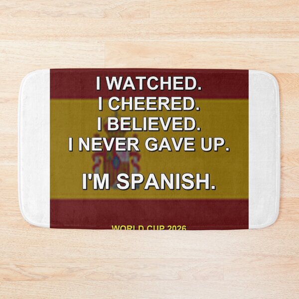 Item preview, I'm Spanish. World Cup 2026 National Fan Design designed and sold by ariksworld.