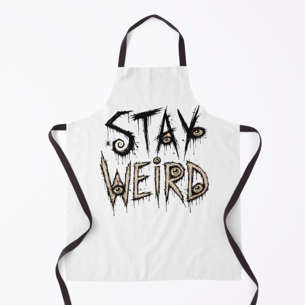Item preview, Stay Weird – Creepy Eyeball Horror Typography designed and sold by GGAUL.