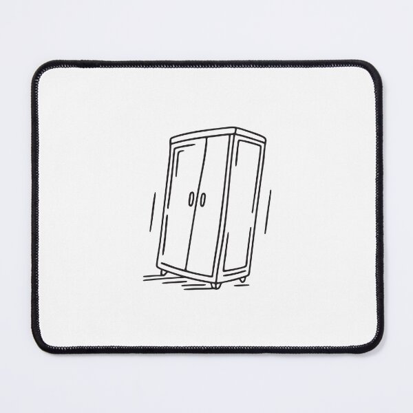 Item preview, Cabinet Leaning with Open Door designed and sold by rasagamastore.
