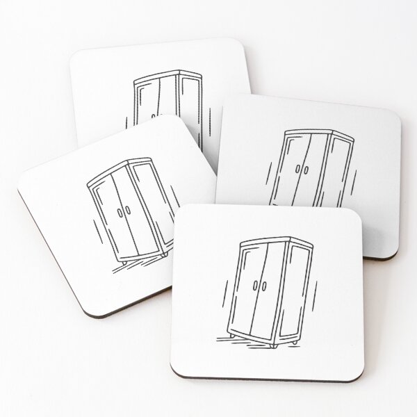 Item preview, Cabinet Leaning with Open Door designed and sold by rasagamastore.