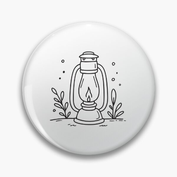 Item preview, Camp Lantern Beside Damp Underbrush designed and sold by rasagamastore.