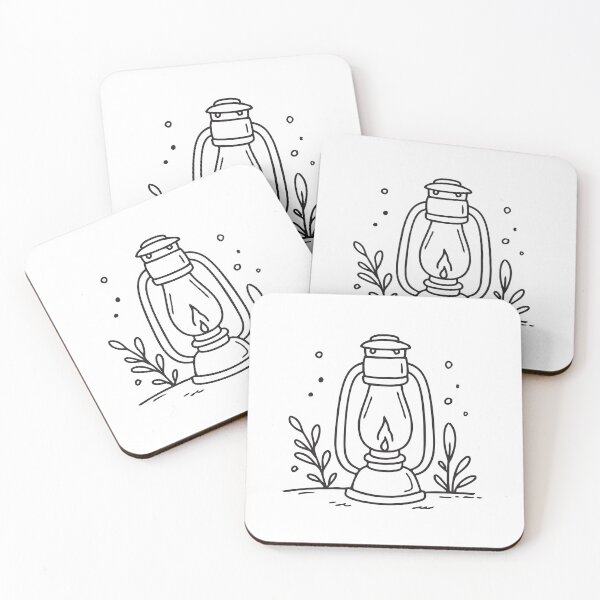 Item preview, Camp Lantern Beside Damp Underbrush designed and sold by rasagamastore.