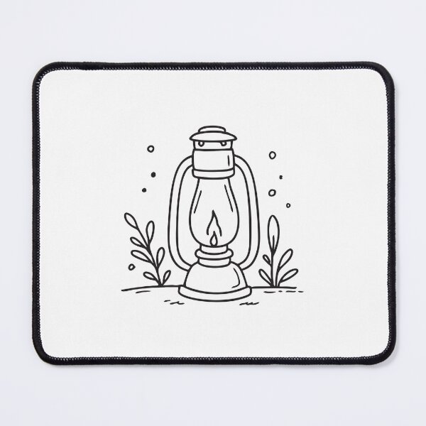 Item preview, Camp Lantern Beside Damp Underbrush designed and sold by rasagamastore.