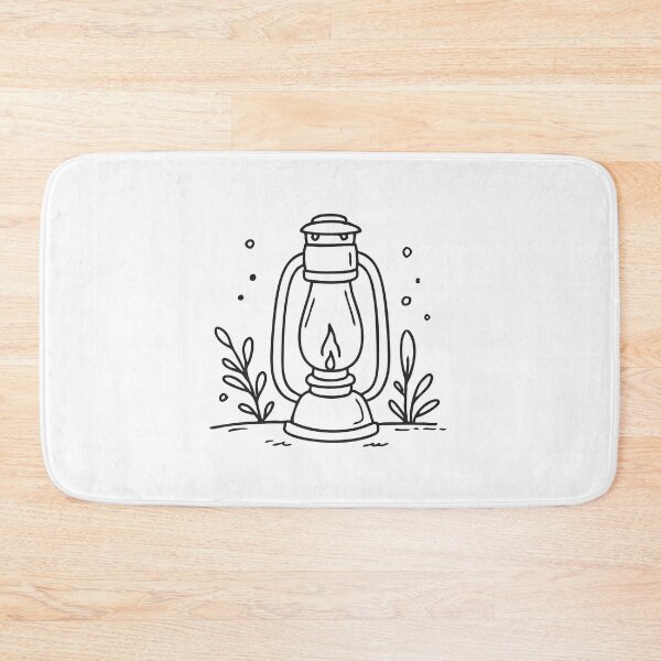 Item preview, Camp Lantern Beside Damp Underbrush designed and sold by rasagamastore.