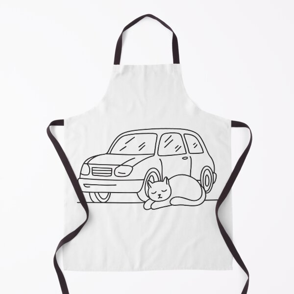 Item preview, Cat Sleeping Under Parked Car designed and sold by rasagamastore.