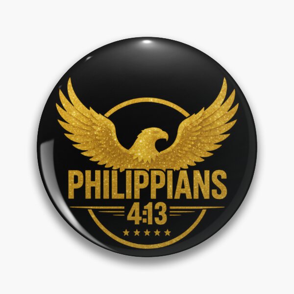 Item preview, Philippians 4:13 - Soaring on Eagle’s Wings - Christian Motivation by All43 designed and sold by All43.