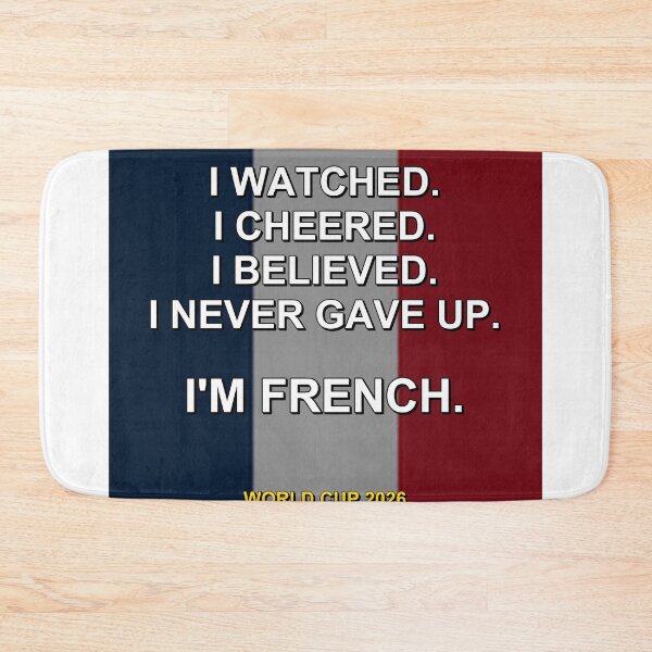 Item preview, I'm French. World Cup 2026 National Fan Design designed and sold by ariksworld.