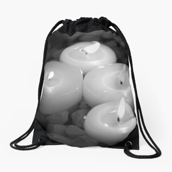 Candles 1 Drawstring Bag