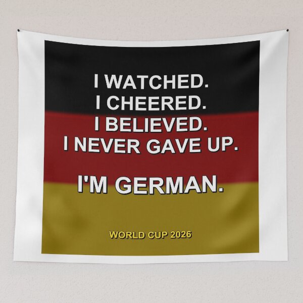 Item preview, I'm German. World Cup 2026 National Fan Design designed and sold by ariksworld.
