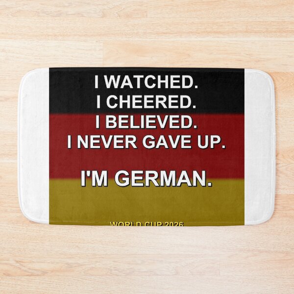 Item preview, I'm German. World Cup 2026 National Fan Design designed and sold by ariksworld.